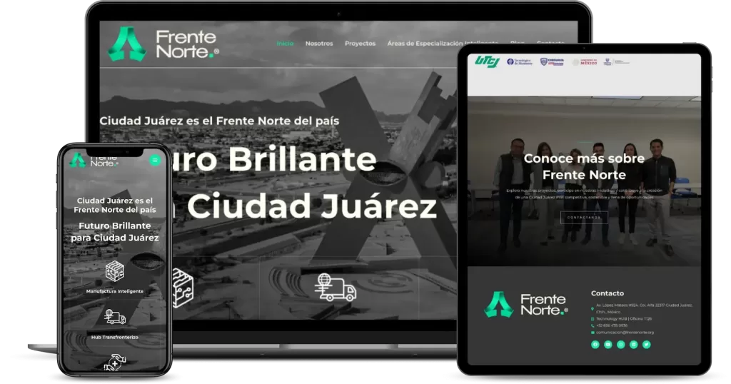 Diseño de Páginas Web - https://frentenorte.org/