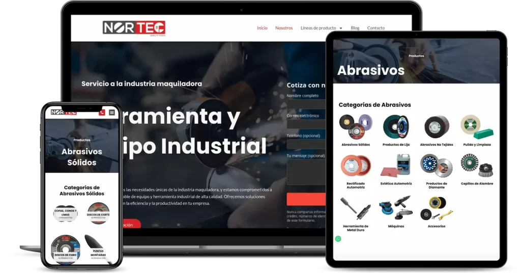 Diseño de Páginas Web - https://nortecmx.com/