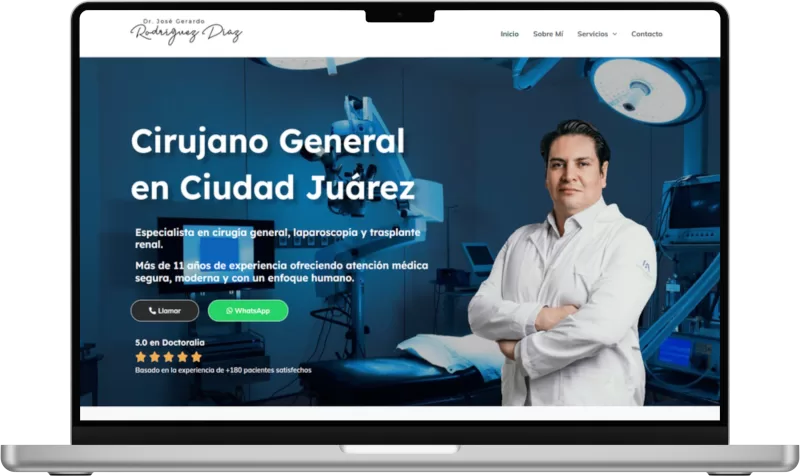 Proyectos Kade Web - https://cirujanodoctorjoserodriguez.com